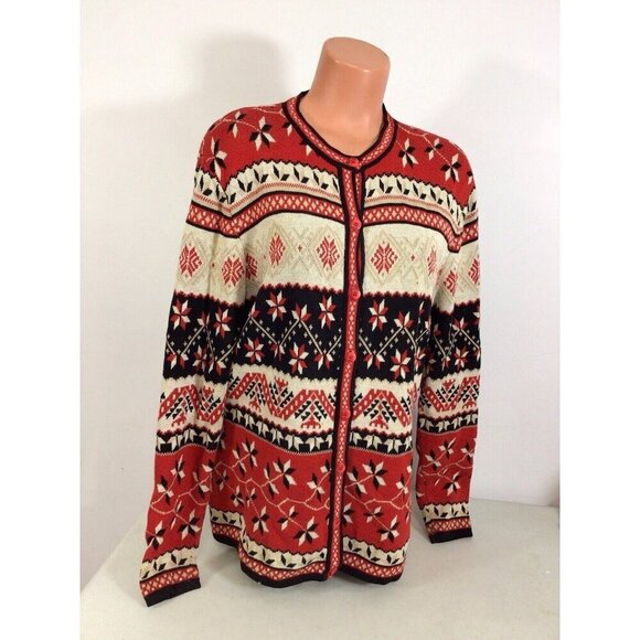 First Issue Cardigan Sweater Womens Medium - Picture 3 of 6